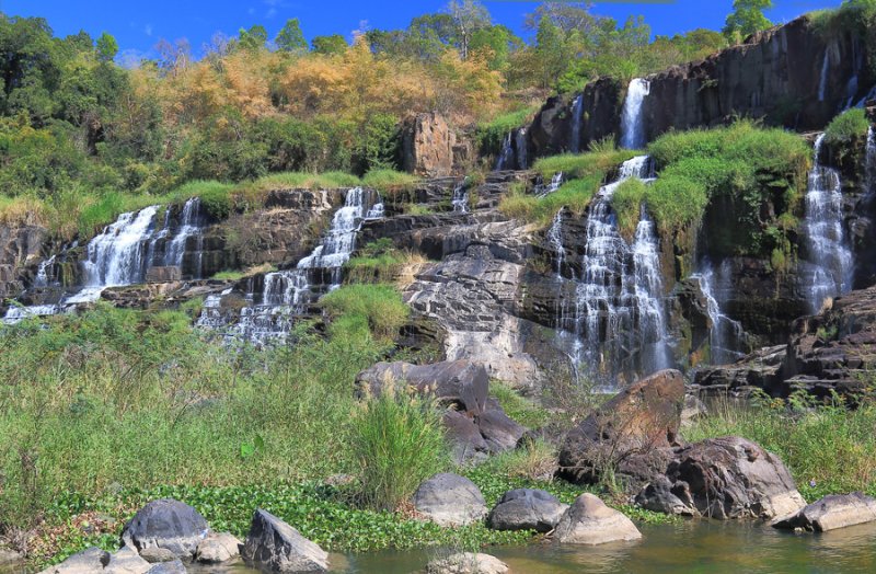 Водопад Далат Вьетнам.