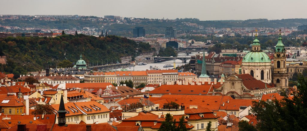 Панорама Прага