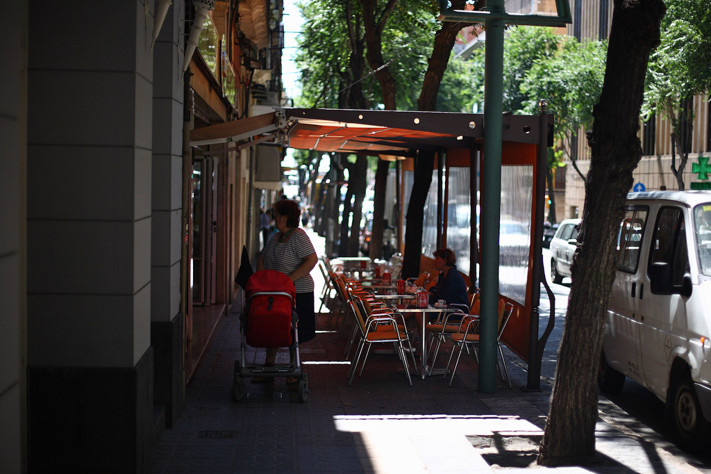 Уличное кафе в Таррагоне