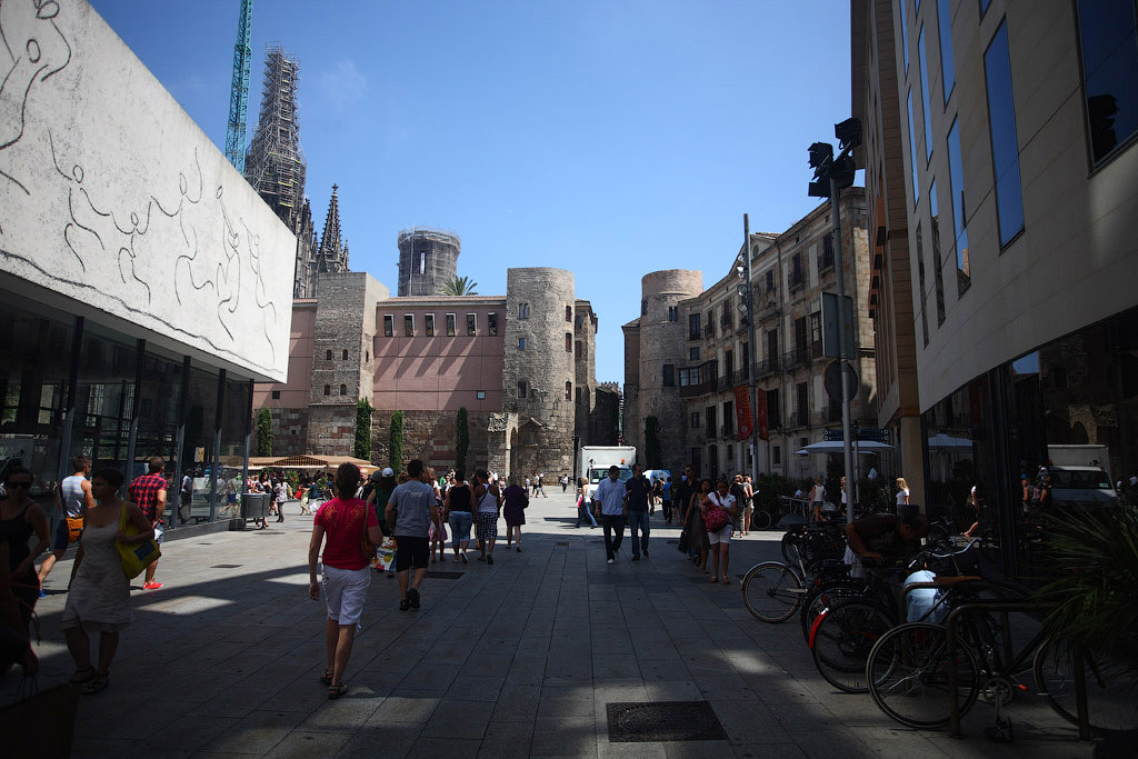 Готический квартал Барселоны 