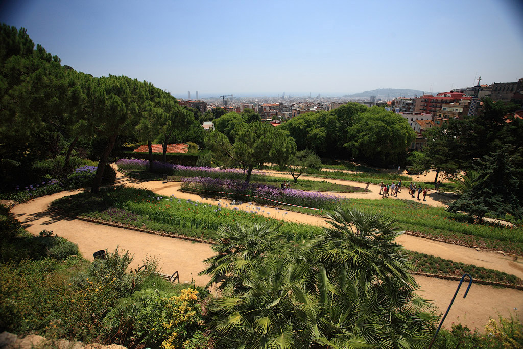 Парк Гуэль в Барселоне