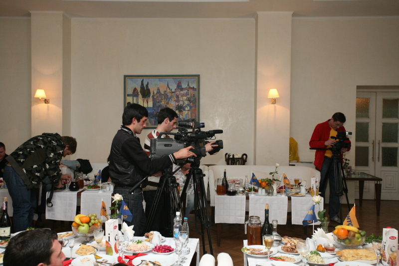 Пресс-конференция ИРИТО в отеле «Рица» г. Сухум. и небольшой фуршет