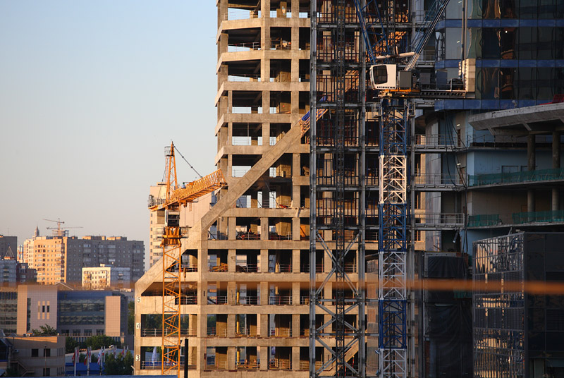 Строительство Moscow City