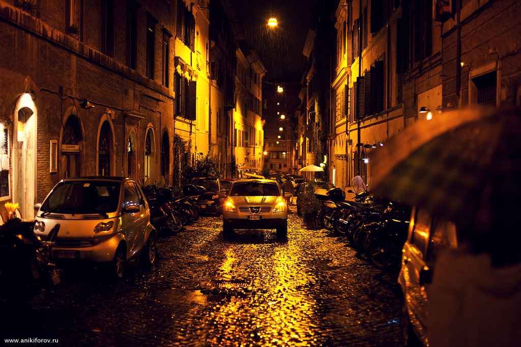 Дождь в Риме