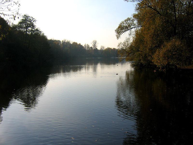 Озеро в Парке Кузьминки