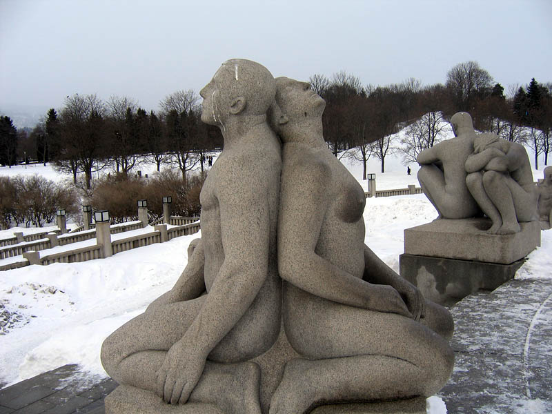 Скульптуры Густава Вигеланда - Норвегия, Осло