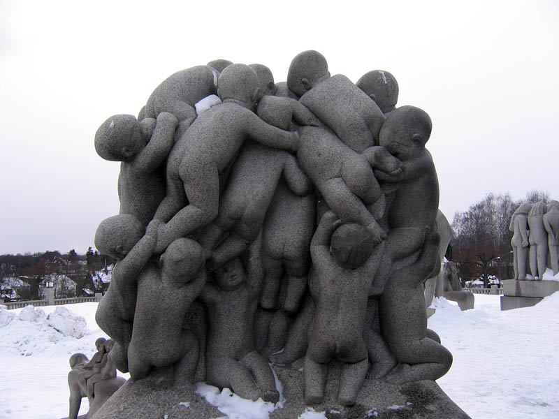 Парк скульптур Вигелэнд - Норвегия, Осло