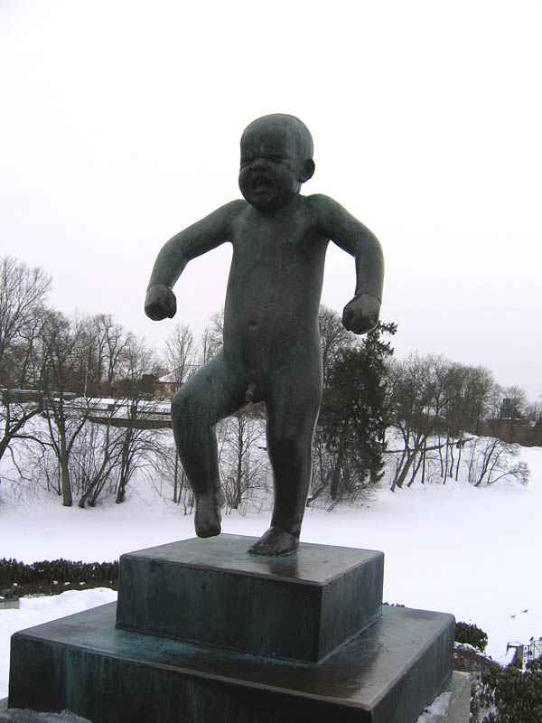 Скульптуры Густава Вигеланда - Норвегия, Осло.