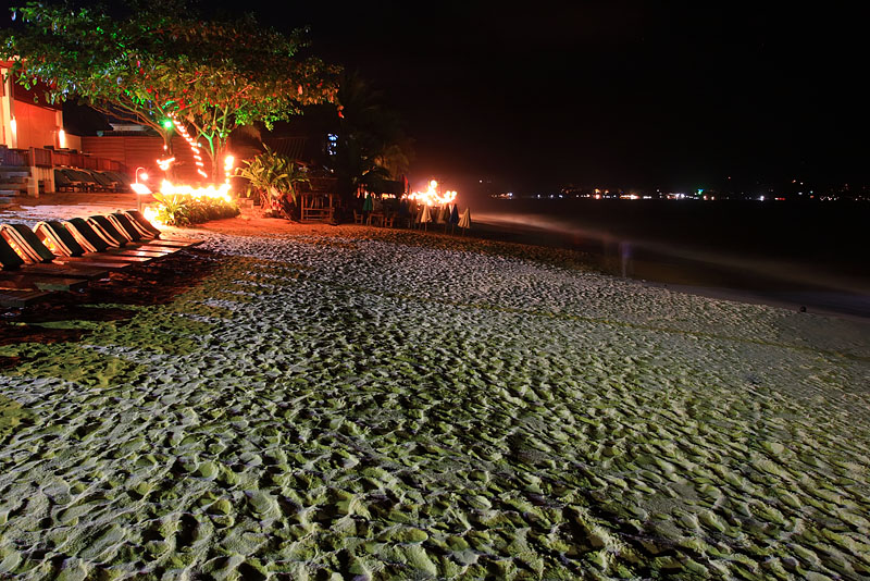 Ночной пляж