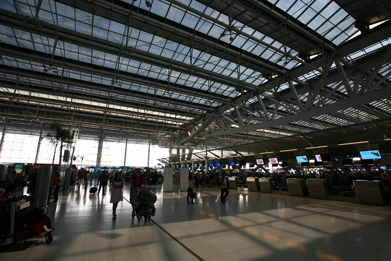 Международный аэропорт в Бангкоке Suvarnabhumi