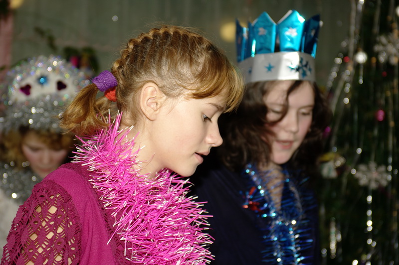 Новый год в детском доме 2010