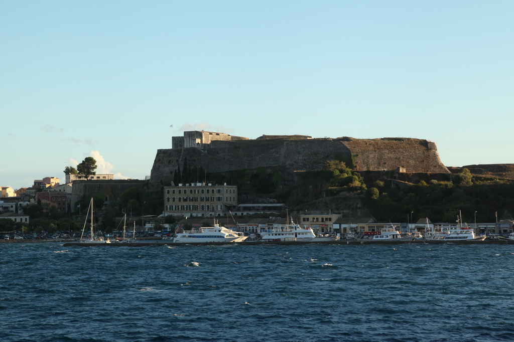 Остров Корфу. Крепость крестоносцев