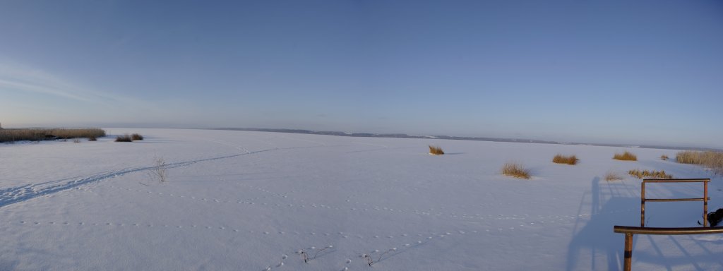 Галичское озеро зимой 