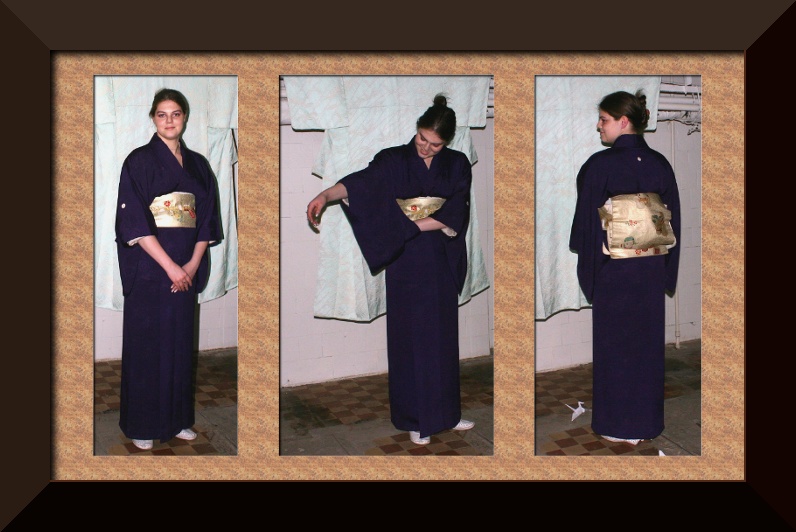 Самостоятельно одетое кимоно, 06.05.2010