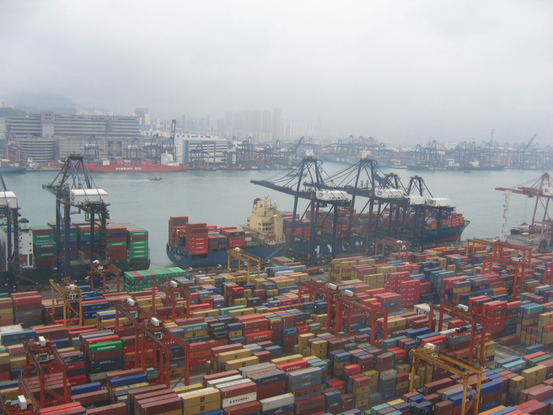 Морской грузовой порт Китая Шанхай 