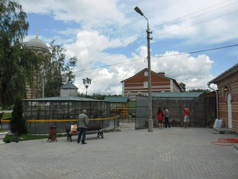 Тюрьма для животных в Щуровской Троицкой православной церкви