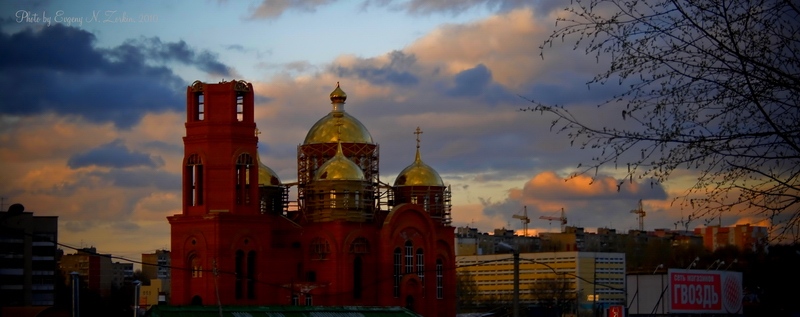 Храм Казанской Божией Матери (Саранск, Мордовия): завершающая стадия строительства