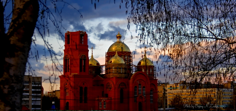 Храм Казанской Божией Матери (Саранск, Мордовия): завершающая стадия строительства