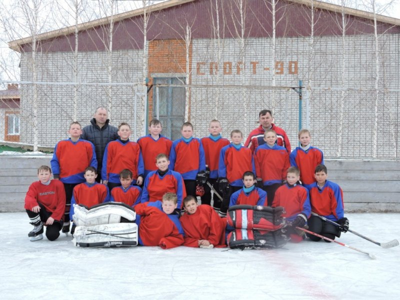 Хоккейный матч в деревне Сыбайкасы