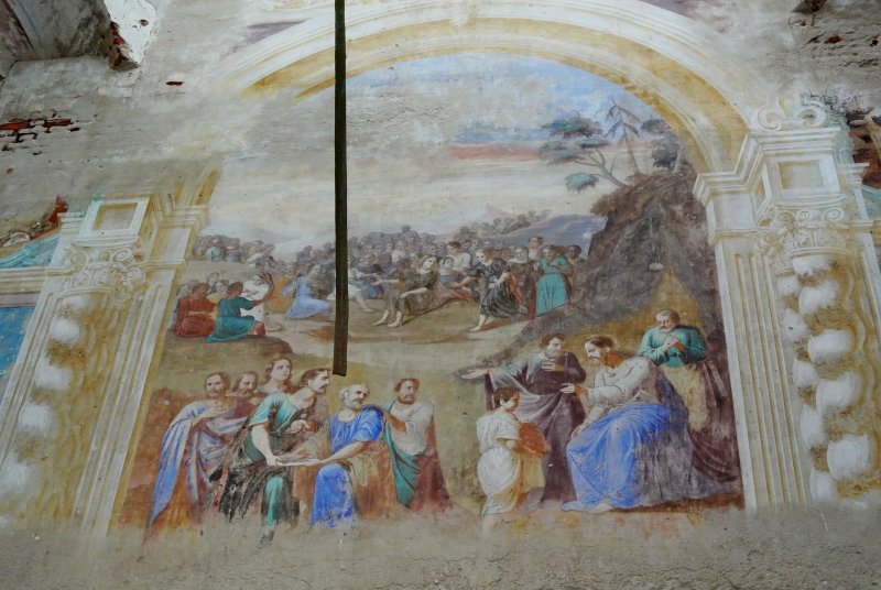 Росписи внутренних стен церкви Рождества Христова