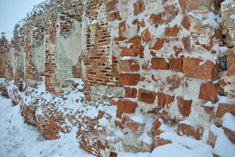Стены Церкви Покрова Пресвятой Богородицы (1590-1594)