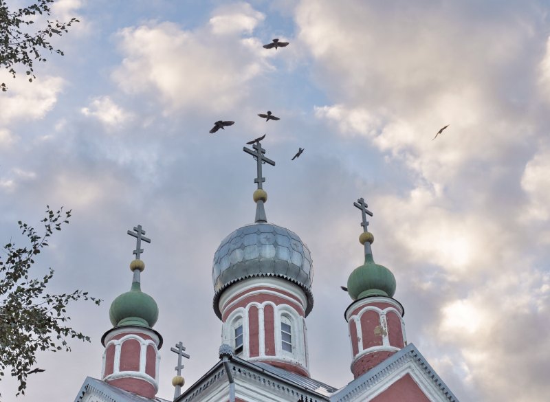 Купола Сорокосвятской церкви (церкви Сорока мучеников Севастийских), 1775гг.