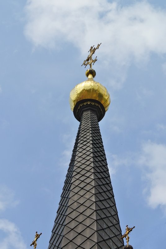 Купол часовни Николая Чудотворца