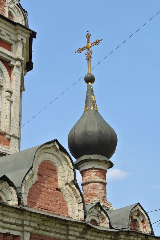 Купол часовни Николая Чудотворца