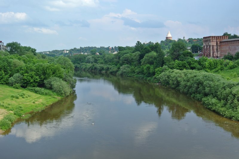 Река Днепр и Башня Веселуха