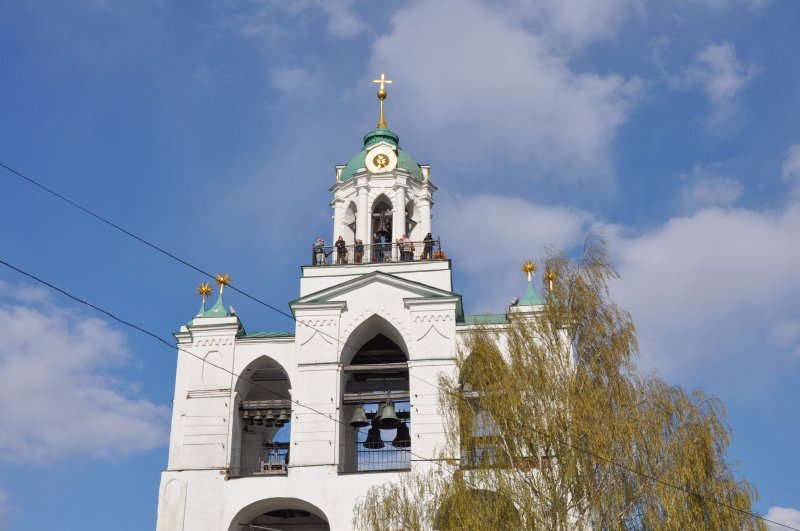 Звонница с церковью Печерской иконы Божией Матери с обзорной площадкой
