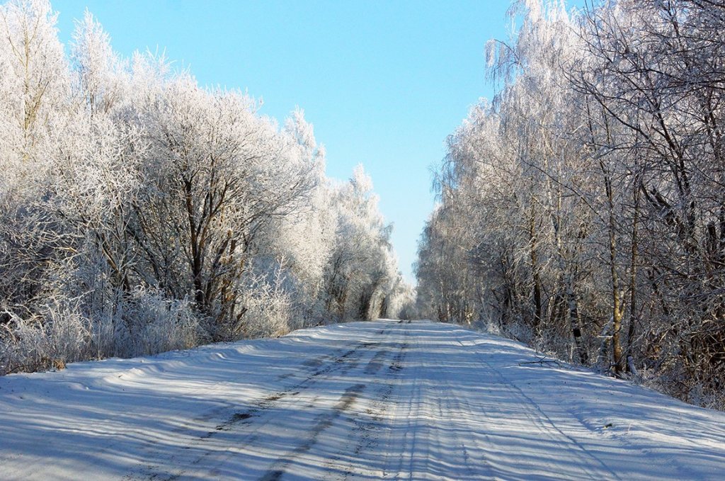 зимними дорогами