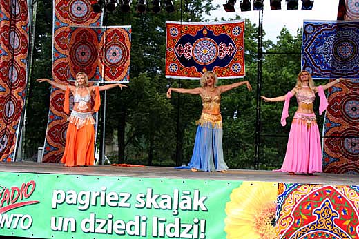 Хабиби на Международном фестивале восточного танца в Юрмале,2005 г.