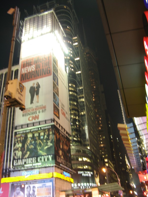 Ночной Манхеттен - Таймс Сквер