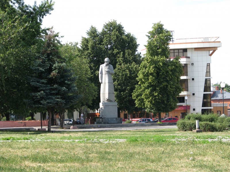 Памятник А. Кольцову, г. Воронеж