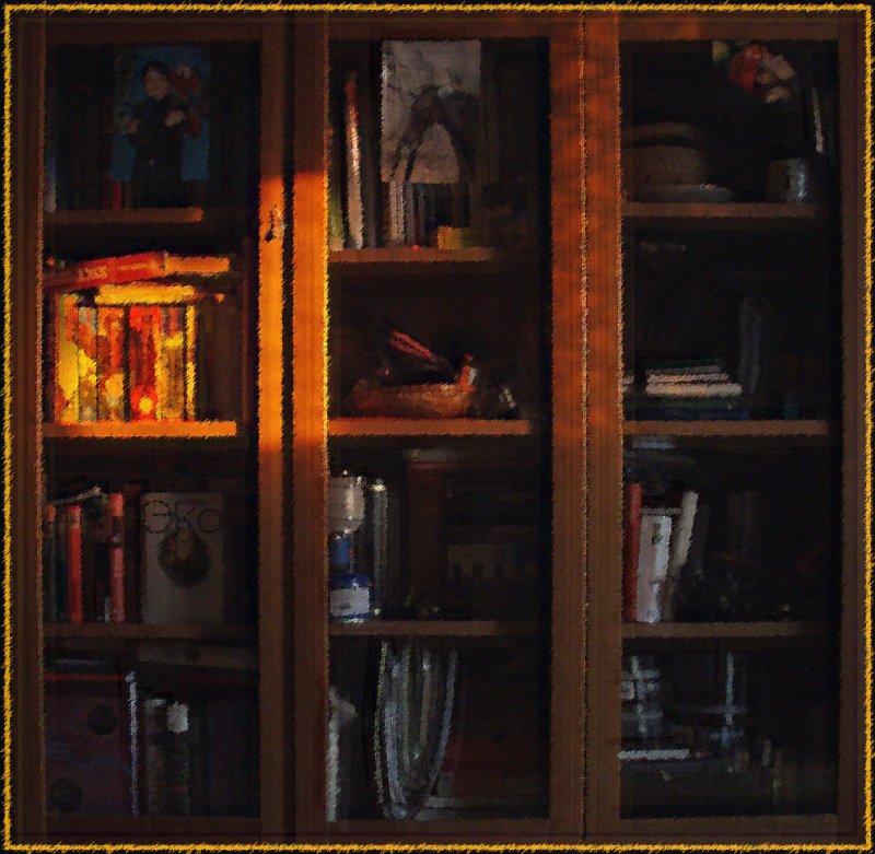 Книжный шкаф (Photoshop version)