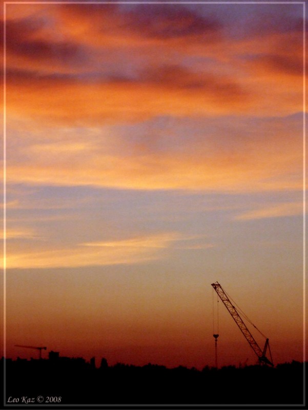 Urban sunset №7623