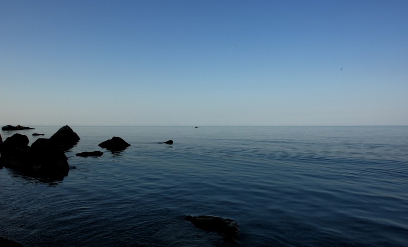 Море, тишина....