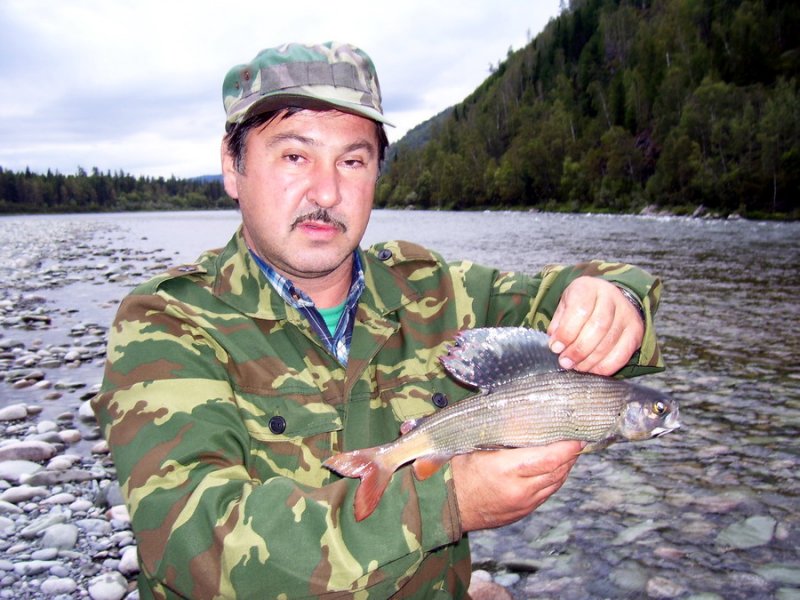 сплав с рыбалкой на реке Абакан_август 2009г.