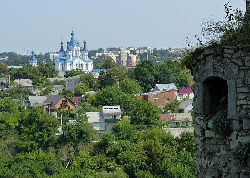 Каменец-Подольский. Вид на город