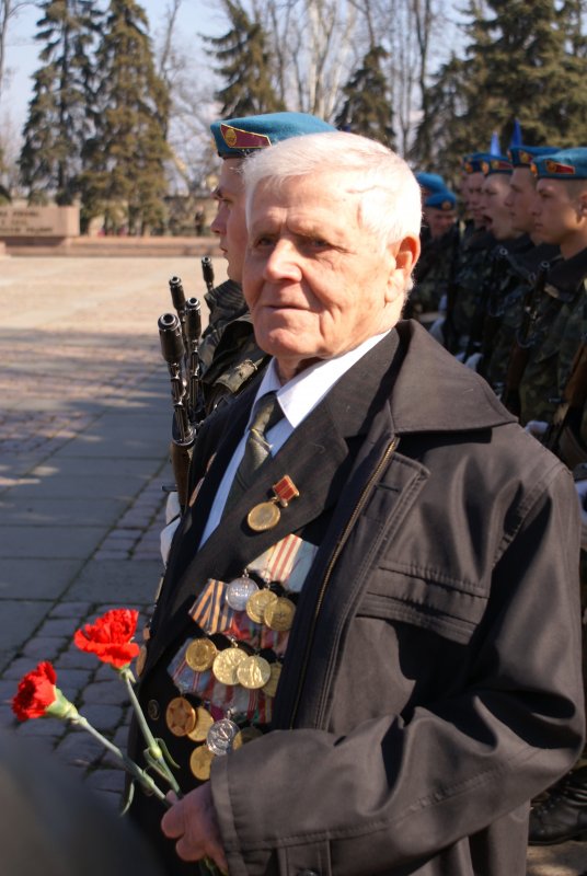 Последний оставшийся в живых участник освобождения Николаева - ветеран Степан Ильин
