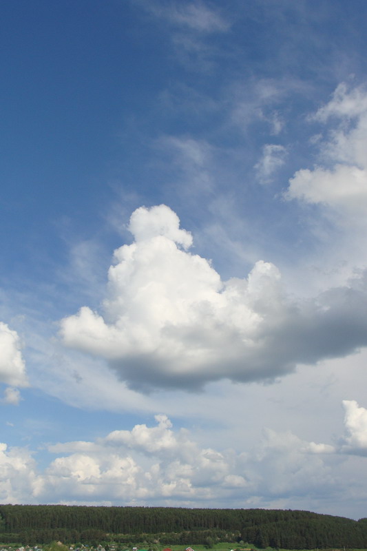 летние облака
