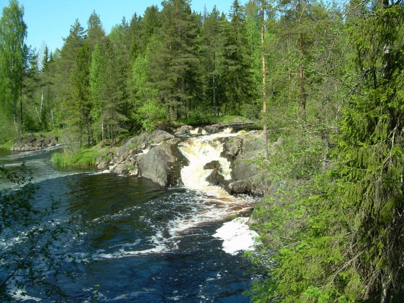Рускеальский водопад