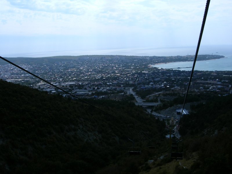 Панорама города Геленджика. 