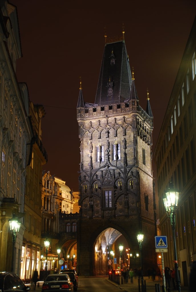 Прага. Пороховые ворота