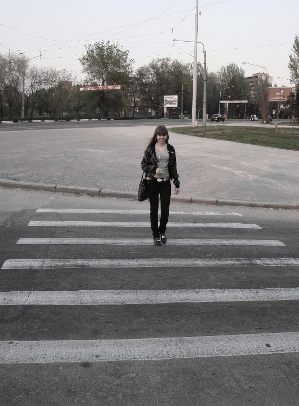 А Вы правильно переходите дорогу?:)