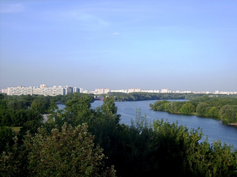 Коломенское, река Москва