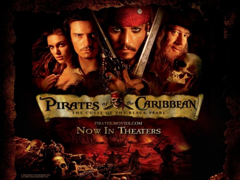 Обои для рабочего стола - Пираты Карибского Моря Pirates of the Caribbean 1024x768