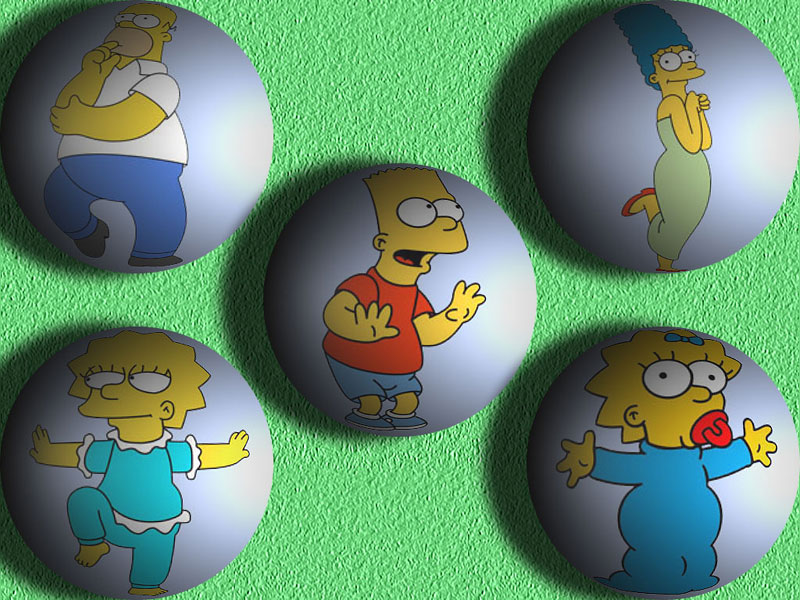Обои для рабочего стола - Симпсоны The Simpsons 800x600