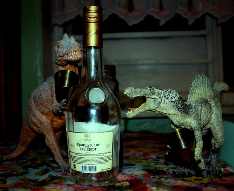 Почему вымерли динозавры. Алкоголическая версия
