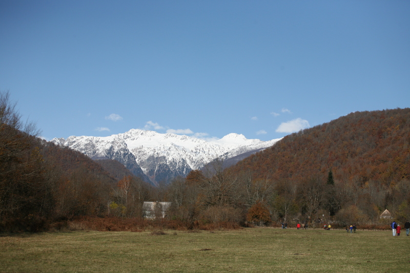 Псху - горное село в Абхазии